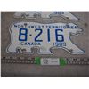 Image 3 : Pair of 1983 NWT License Plates