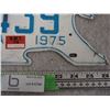 Image 5 : 2X THE MONEY - 1975, 79 NWT License Plates