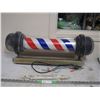 Image 1 : Vintage Barber Pole Light with Bulb