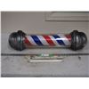 Image 9 : Vintage Barber Pole Light with Bulb