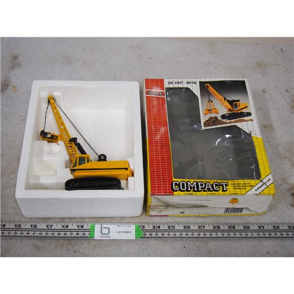 Compact Die Cast JOAL Digging Crane N.I.B