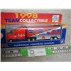 Image 3 : Limited Edition White Rose Collectibles 1998 Team Semi and Trailer N.I.B 8" L