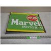 Image 1 : Double Sided Imperial Marvelube Sign 15.5 by 16.5"