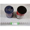 Image 2 : 2X THE MONEY - STP and Esso Oil 1 Quart Cans Empty