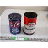 Image 3 : 2X THE MONEY - STP and Esso Oil 1 Quart Cans Empty