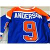 Image 5 : XL Anderson #9 Autographed Hockey Jersey with Certification Card