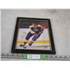 Image 1 : Framed Autograph with Certification Hockey Picture in Frame 9.5 by 11.5"