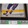 Image 3 : Framed Autograph with Certification Hockey Picture in Frame 9.5 by 11.5"