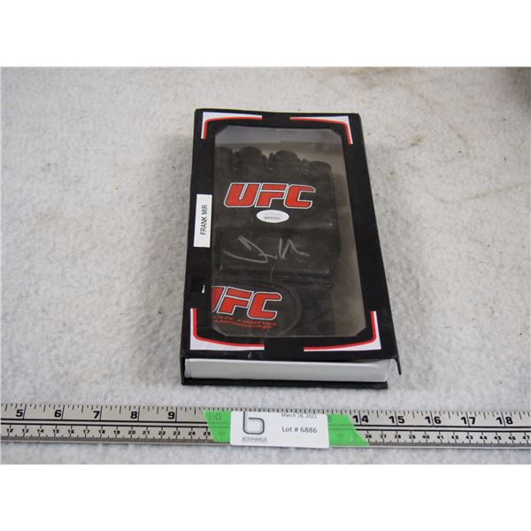 UFC Autographed Frank Mir Glove in Case