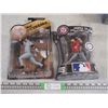 Image 1 : 2X THE MONEY - Baseball Figurines Mark Teixeira and Bryce Harper Sealed