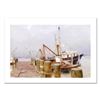 Image 1 : Pino (1931-2010), "Safe Harbor" Limited Edition on Canvas, Numbered and Hand Sig
