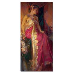 Dan Gerhartz, "Nouveau" Limited Edition on Canvas, Numbered and Hand Signed with