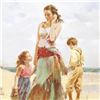 Image 2 : Pino (1931-2010), "Golden Afternoon" Limited Edition on Canvas, Numbered and Han