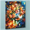 Image 3 : Leonid Afremov (1955-2019) "Magic Bouquet" Limited Edition Giclee on Canvas, Num