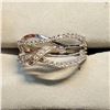 Image 1 : 10K 42 DIAMONDS (0.33CT) RING SIZE 7