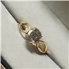 Image 2 : 10K NATURAL UNIQUE DIAMOND(1CT) TWO DIAMONDS(0.02CT) RING SIZE 7