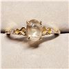 Image 1 : 10K NATURAL RARE ZULTANITE(1CT) TEN DIAMONDS(0.12CT) RING SIZE 6.5