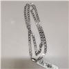 Image 2 : SILVER MARINE CHAIN NECKLACE 22"