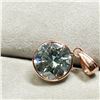 Image 2 : 14K GREEN MOISSANITE(3.3CT) PENDANT