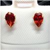 Image 1 : 14K GARNET EARRINGS