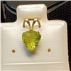 Image 1 : 14K GENUINE PERIDOT(2CT) PENDANT