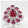 Image 1 : SILVER RUBY(3.1CT) RING