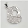 Image 1 : SILVER CZ PENDANT