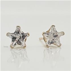 14K CZ EARRINGS