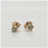 Image 1 : 14K DIAMOND(0.02CT) EARRINGS