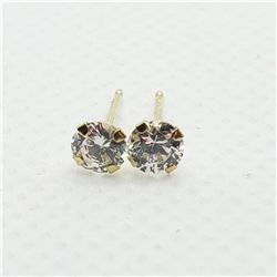 14K CZ EARRINGS