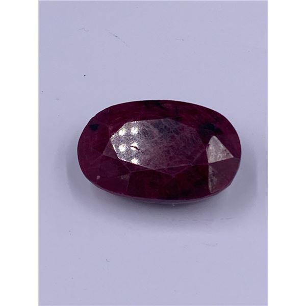 QUALITY ROUGH MINERAL POLISHED RUBY 239.05CT - 47.81G, 43 X 28 X 19MM, MADAGASCAR