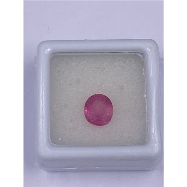 BEAUTIFUL PINK SAPPHIRE, 2.32CT 8.0 X 7.0 X 4.3MM, OVAL SHAPE, CLARITY VS, LUSTER EXCEPTIONAL,