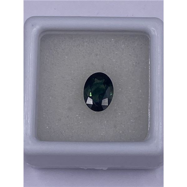 NATURAL BLUE SAPPHIRE 1.72CT, 8.3 X 6.1 X 3.8MM, BLUE, OVAL SHAPE, CLARITY SI, LUSTER EXCELLENT,