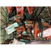 Image 2 : 3 MILWAUKEE CORDLESS DRILLS, 1 M18 RED LITHIUM BATTERY, MILWAUKEE MATTERS CHARGER, & MILWAUKEE TOOL