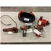 Image 1 : 2 MILWAUKEE CORDLESS DRILLS, MILWAUKEE M-SPECTOR 360, 3 BATTERIES, MILWAUKEE BATTERY CHARGER,
