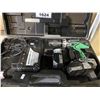Image 2 : HITACHI CORDLESS DRILL DV 180CL WITH 2 BATTERIES AND CHARGER