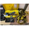 Image 2 : STANLEY SOCKET SET, GLASS HOLDER, TOOL BOX WITH CONTENTS, & STRAPS