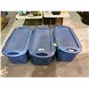 Image 1 : 3 ROLLING TOTES FILLED WITH CONTENTS