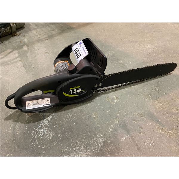 POULAN ELECTRIC CHAINSAW 1.5 HP & WALTER METABO GRINDER