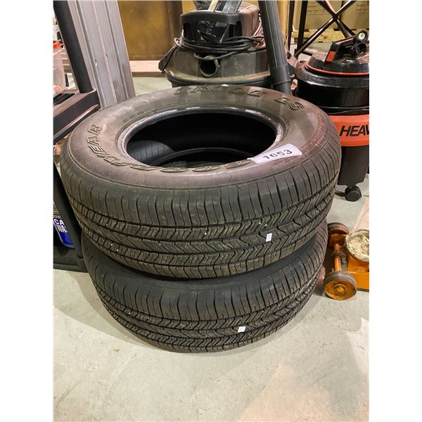 2 GOODYEAR TIRES 255/65 R 16