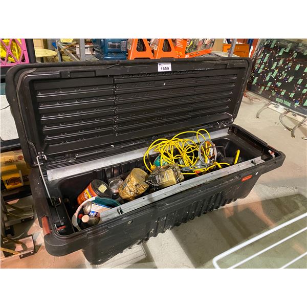 TRUCK BOX WITH CONTENTS
