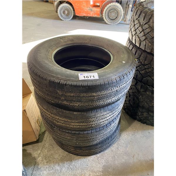 4 TIRES 245/ 75R16