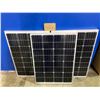 Image 1 : 3 100 WATT SOLAR PANELS WITH CHARGE CONTROLLER