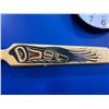 Image 2 : FIRST NATIONS HAND CARVED PADDLE