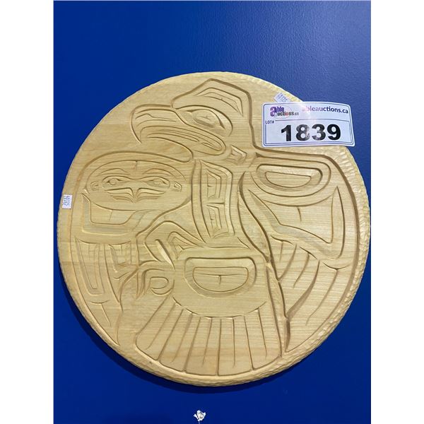 FIRST NATIONS HAND CARVED WOODEN ART