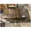 Image 2 : 2 WOODEN NIGHT STANDS