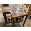 Image 2 : 3 PIECE SIDE TABLE SET