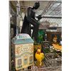 Image 2 : PICNIC BASKET, RADIO, HOUSEHOLD DECOR, BUCKET, SPOONS, FLOUR JAR, ETC