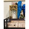 Image 2 : WALL PLAQUE, WALL ART, FOLDING CAMPING CHAIRS, WICKER SIDE TABLE, SMALL BASKET, XMAS DECOR, ETC