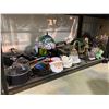Image 1 : ASSORTED COOKWARE, TABLE LAMP, FAUX PLANTS, HOUSEHOLD DECOR, ETC